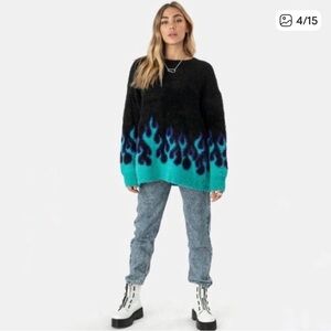 Adika Slow Burn Flame Sweater
